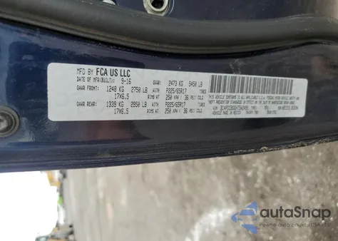 2017 Dodge Journey Sxt из США, поврежденный, VIN 3C4PDCBG6HT542491